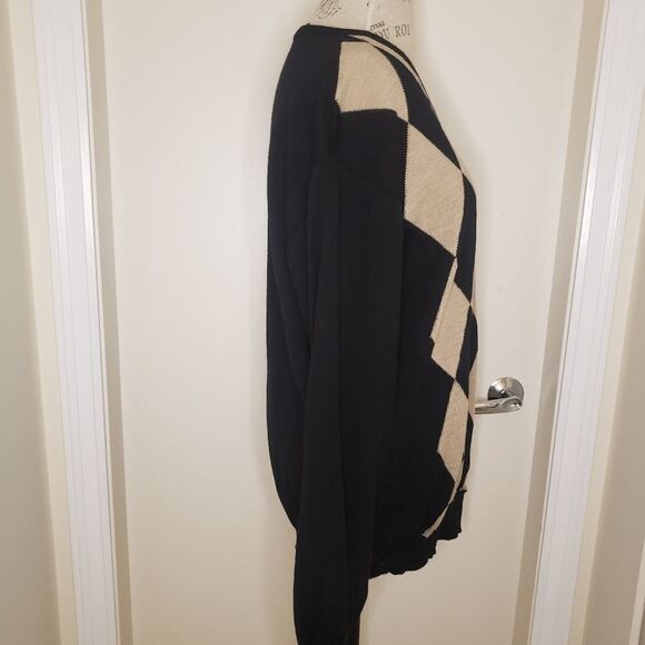 Argyle Merino Wool Vintage Polo - Picture 4 of 8